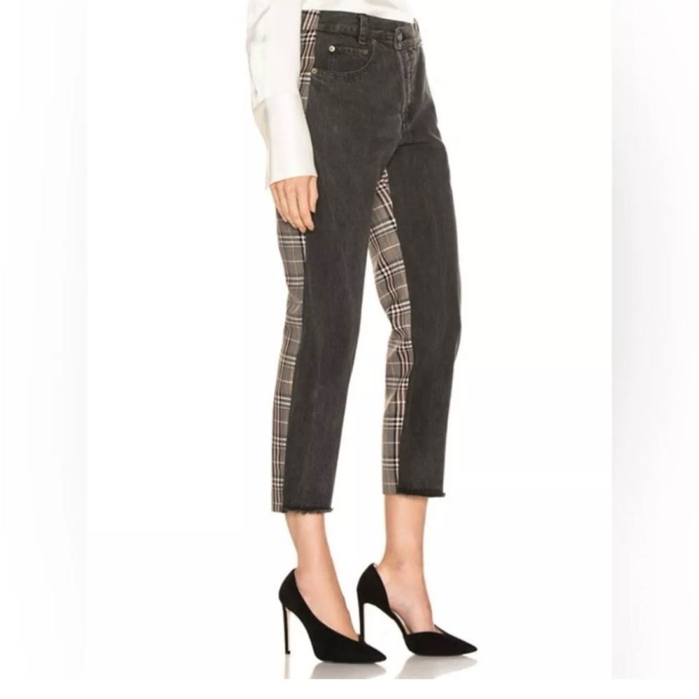Monse
High-Rise Straight Leg Jeans cross over closure
Size: L I US 10